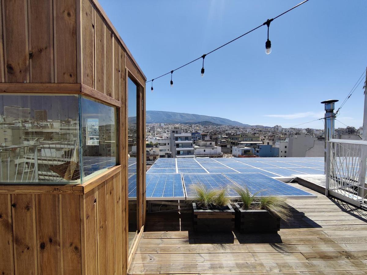 Unique Solar Penthouse With Jacuzzi And Sauna In Central Афіни Екстер'єр фото